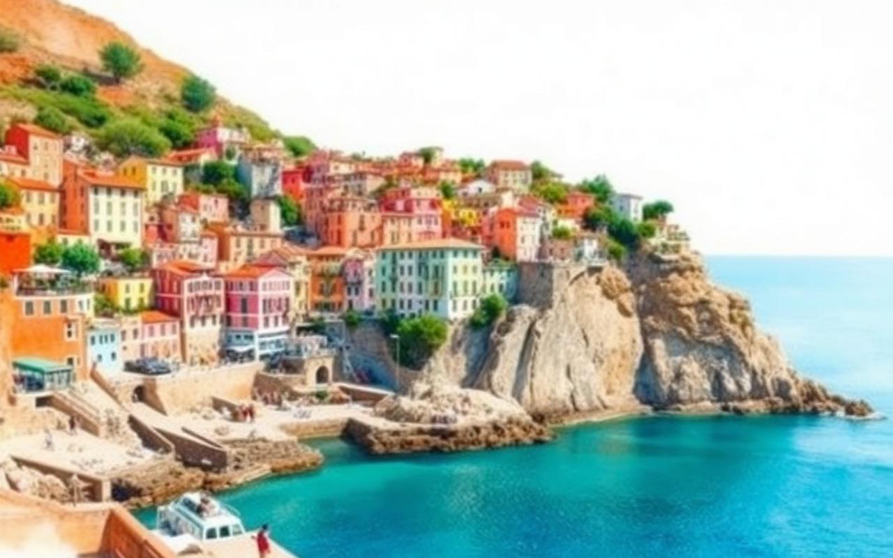 Cinque Terre cliffside village